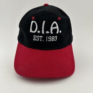 D.I.A. est 1983 Baseball Cap Adjustable Strap Back Hat OTTO 100% Cotton One Size